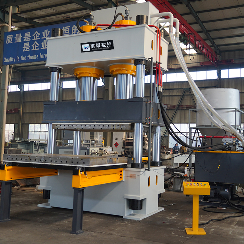 800噸液壓機(jī)熱壓成型油壓機(jī)復(fù)合材料成型壓力機(jī)