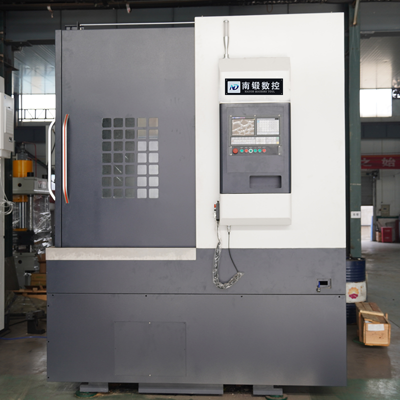 小型數控立車700數控立式車床高速高精密數控立車