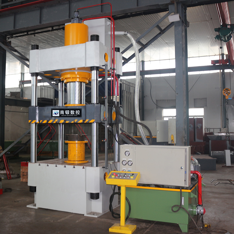 315噸四柱油壓機不銹鋼鋁鐵拉伸成型液壓機單缸大臺面壓力機