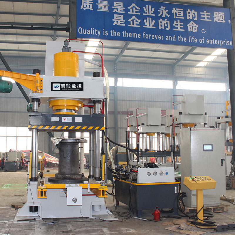 400噸液壓機帶雙移動工作臺四柱油壓機400T帶升降裝置壓力機