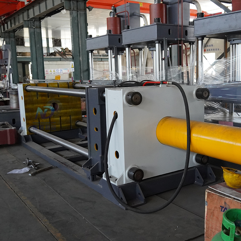 200噸三梁四柱臥式液壓機(jī)試機(jī)視頻