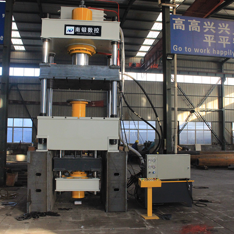 400T拉伸成型液壓機不銹鋼鋁鐵成型油壓機四柱壓力機滕州
