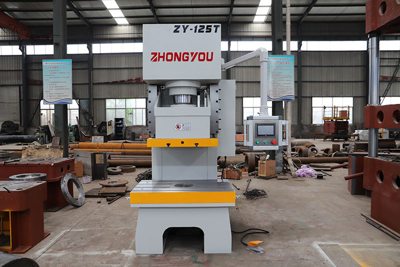 單臂油壓機快速落料沖孔