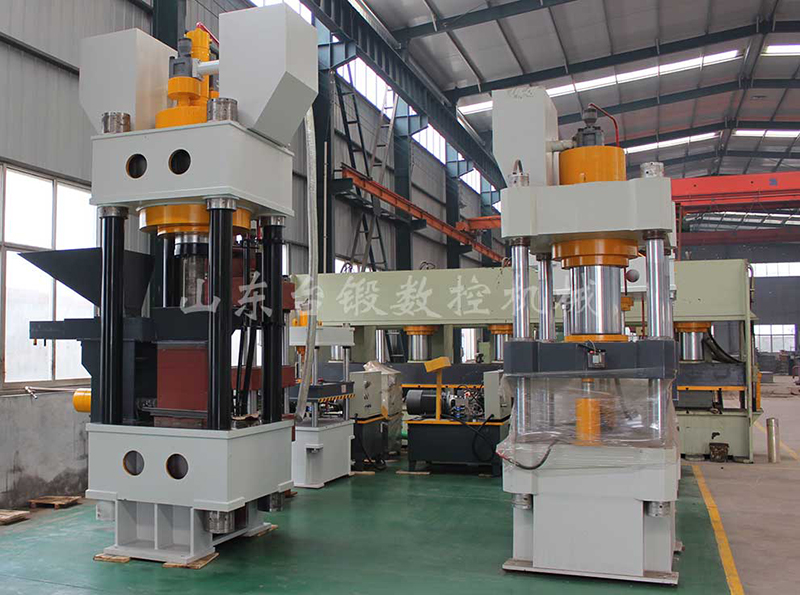 廠家直銷金屬屑鐵屑壓塊壓餅機500噸粉末鐵屑加工成型油壓機液壓機