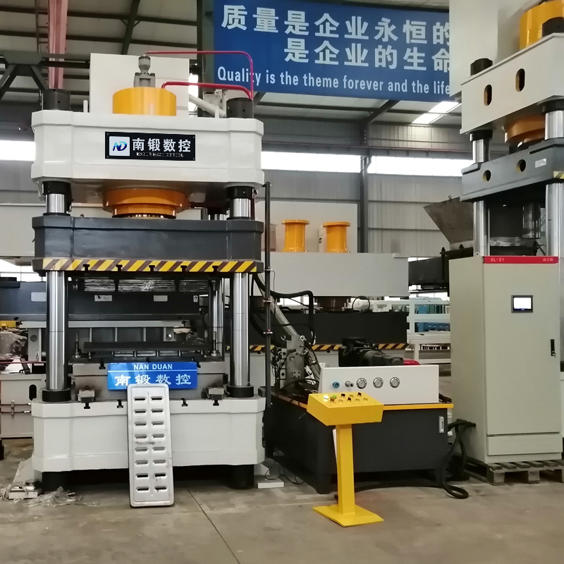 滕州400噸不銹鋼地溝蓋板成型機 排水溝蓋板拉伸成型油壓機