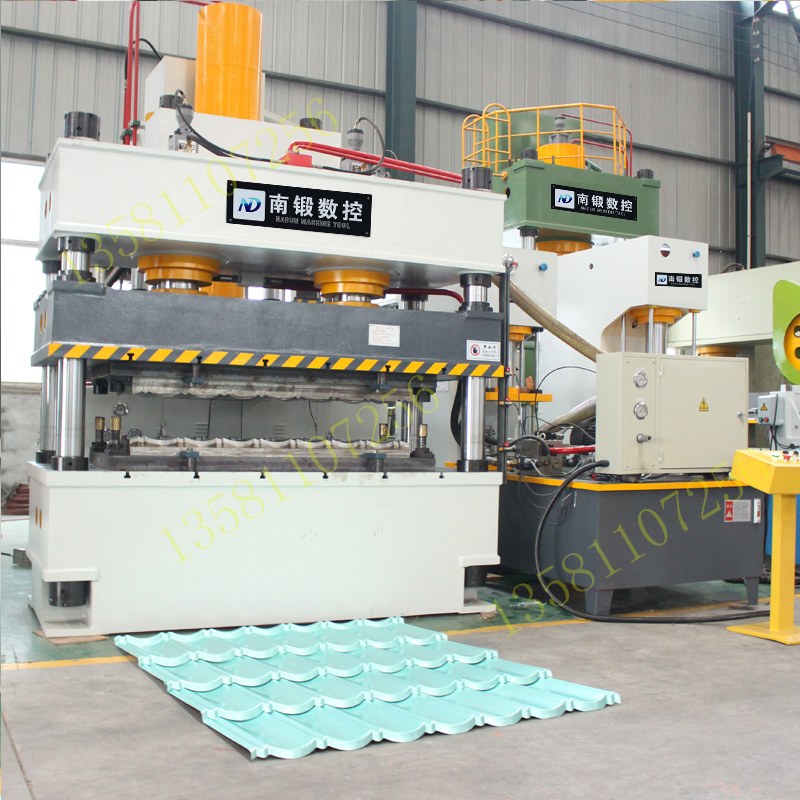 315噸彩石金屬瓦成型液壓機 315t金屬七波瓦成型油壓機