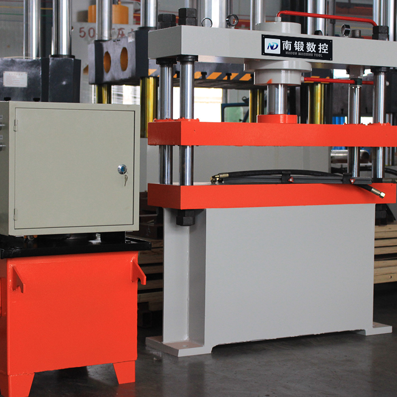 63t三梁四柱油壓機，小型四柱油壓機