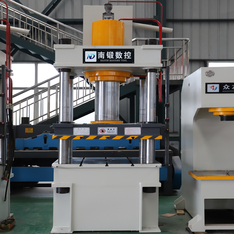 100T拉伸四柱油壓機，100噸金屬拉伸成型油壓機