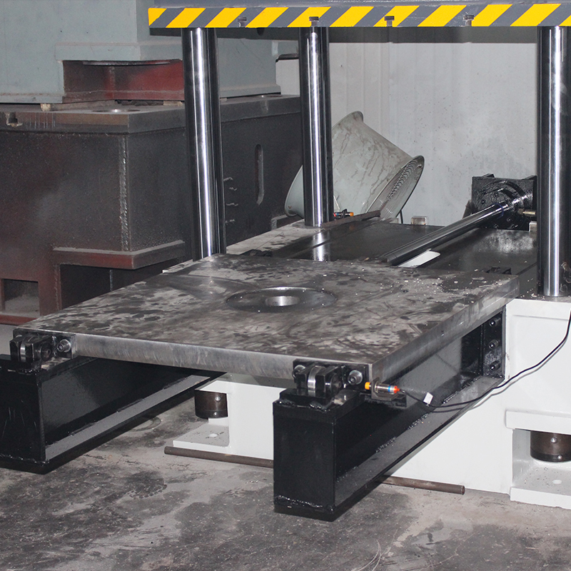 200t三梁四柱油壓機滕州200噸成型四柱油壓機移動工作臺