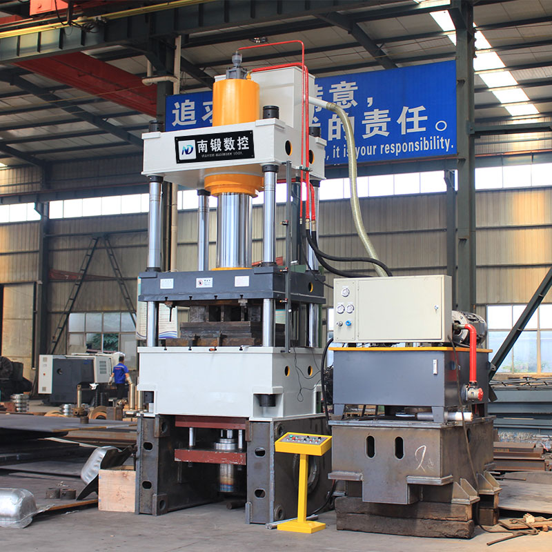 滕州315噸豬料槽拉伸成型液壓機(jī)315T不銹鋼金屬成型油壓機(jī)四柱壓力機(jī)