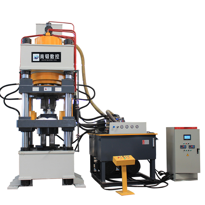 800噸鹽磚機生產線 全自動上料牛羊舔磚油壓機 伺服系統壓力機 