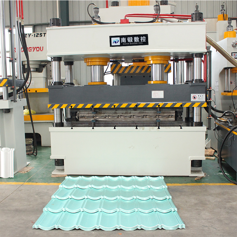 彩石金屬設備315噸四柱油壓機成型液壓機南鍛數控