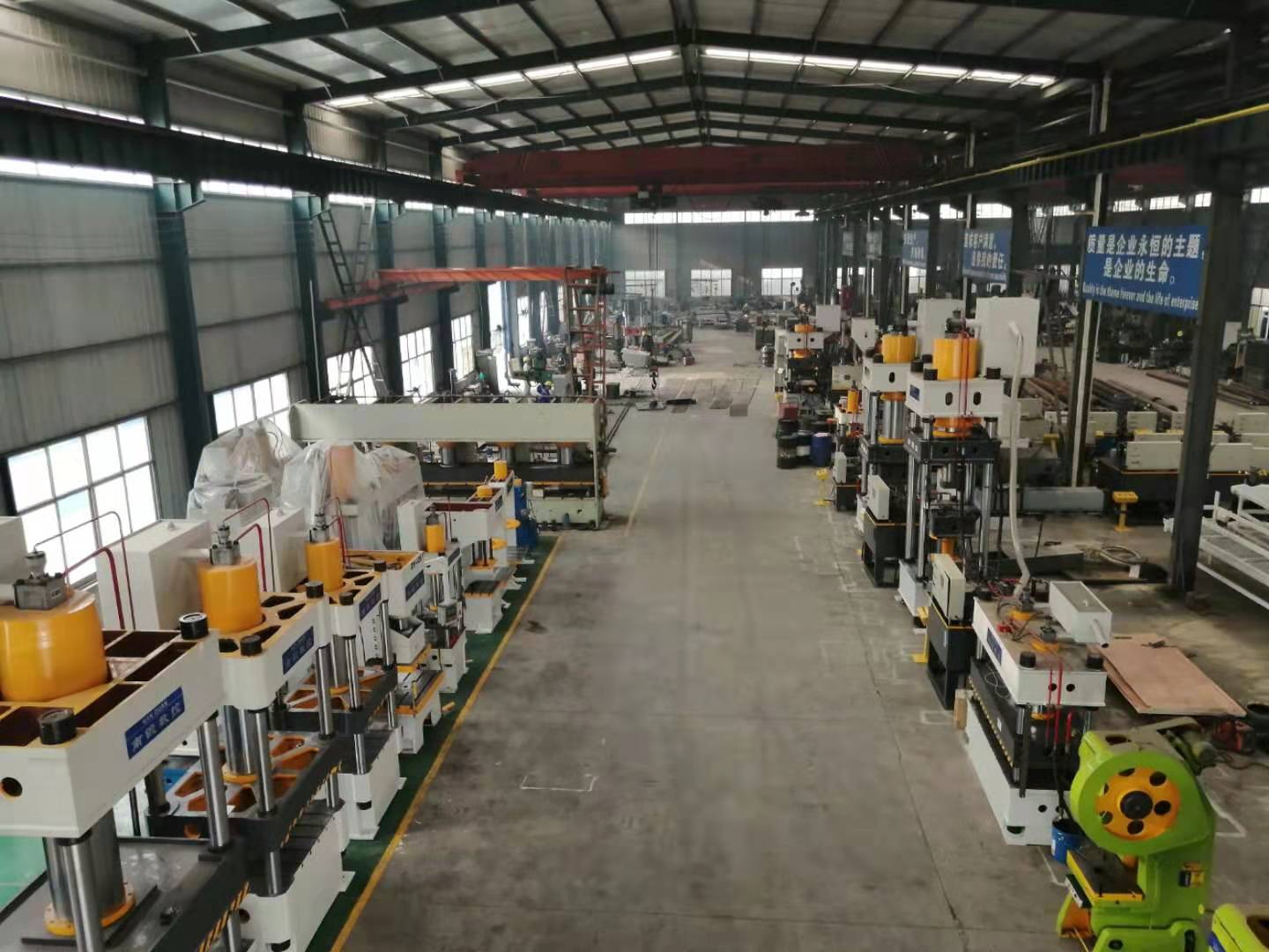 彩石金屬設備315噸四柱油壓機成型液壓機南鍛數控