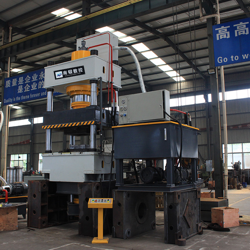 液壓機(jī)廠家500T拉伸機(jī)三梁四柱油壓機(jī)不銹鋼金屬拉伸成型壓力機(jī)南鍛數(shù)控