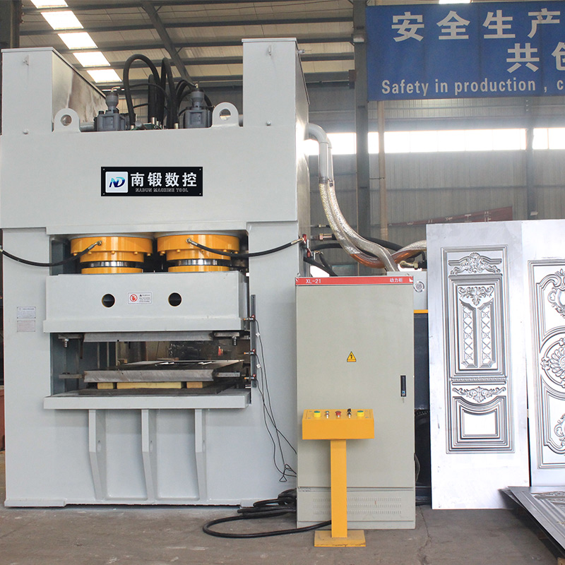 2500噸框式液壓機門面壓花成型油壓機
