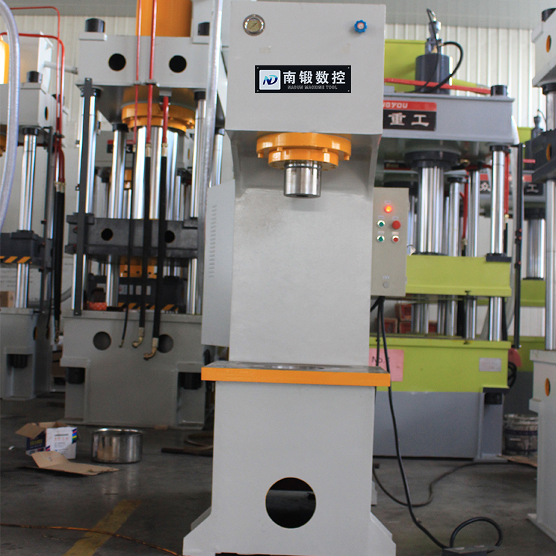 單臂液壓機100噸單柱油壓機C型壓力機