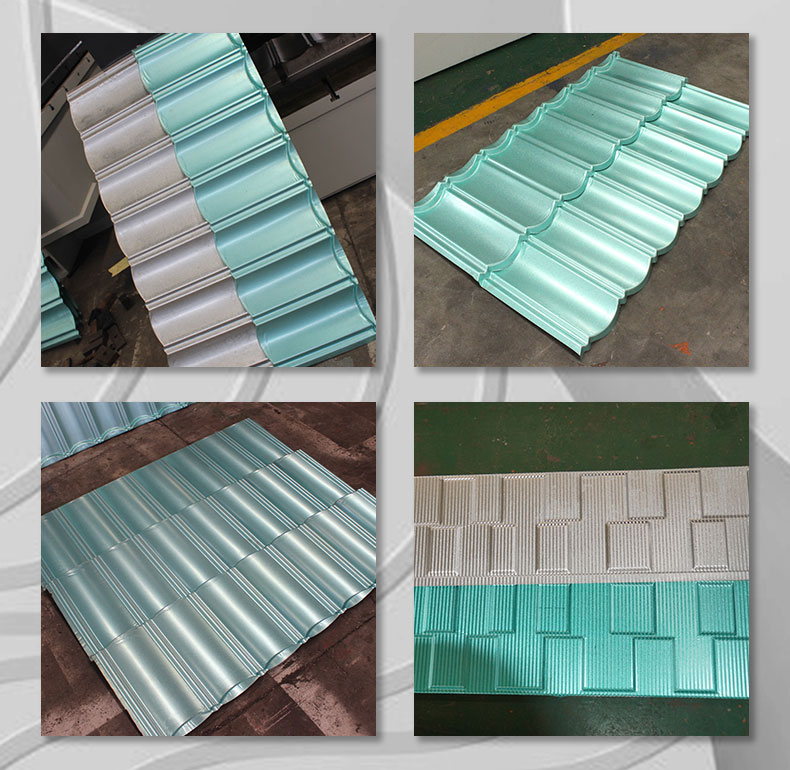 彩石金屬瓦拼圖